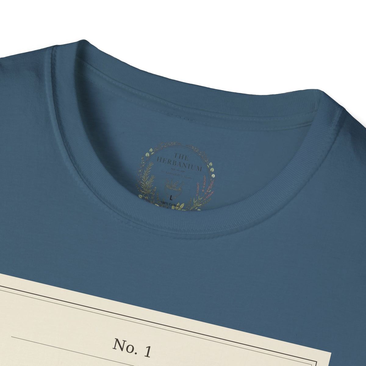 The Herbanium Tee - January Lichen