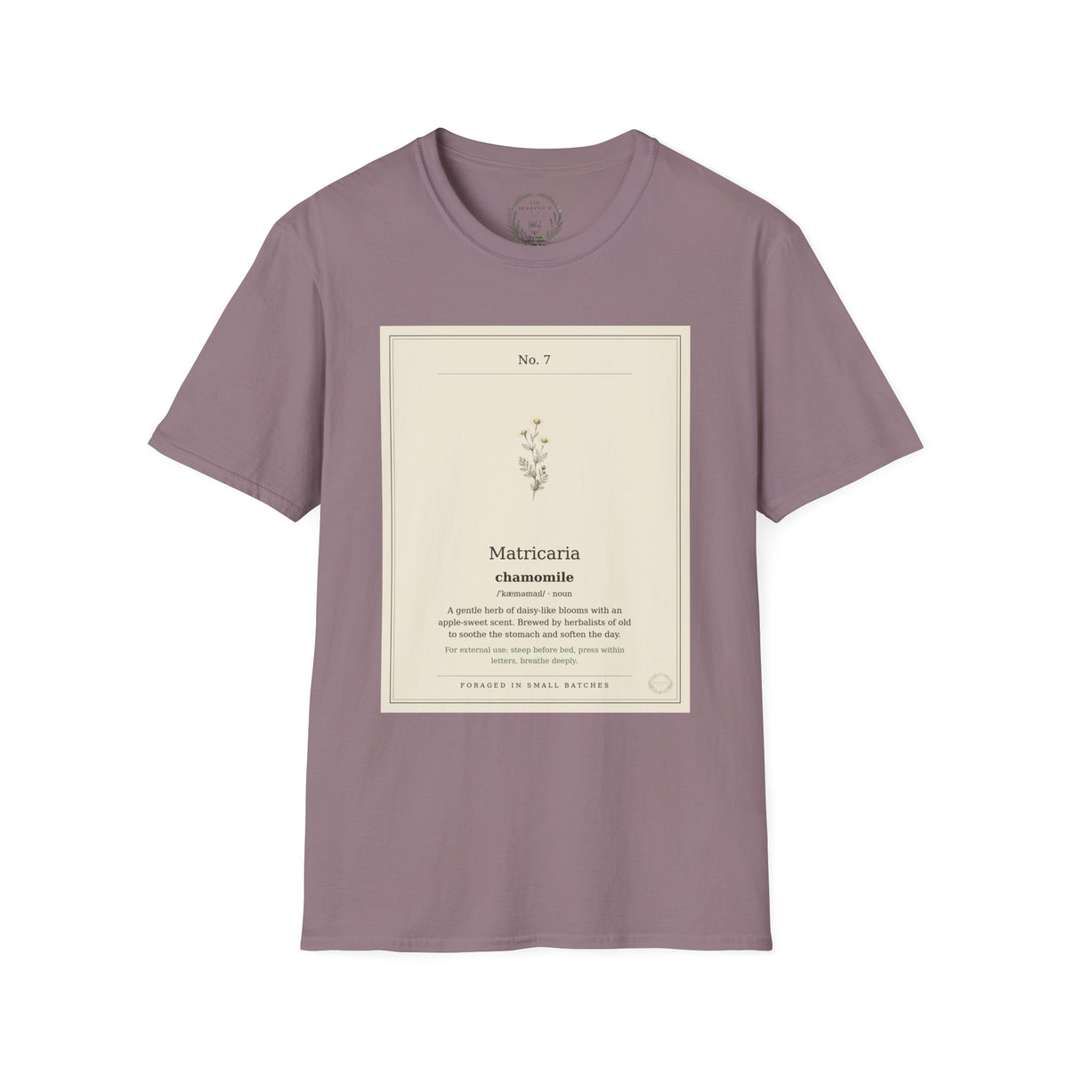 The Herbanium Tee - July Chamomile