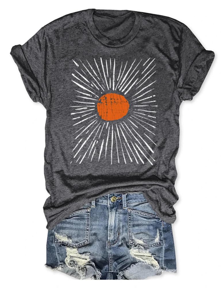 Boho Wildflower Tee with vintage wildflower and butterfly print