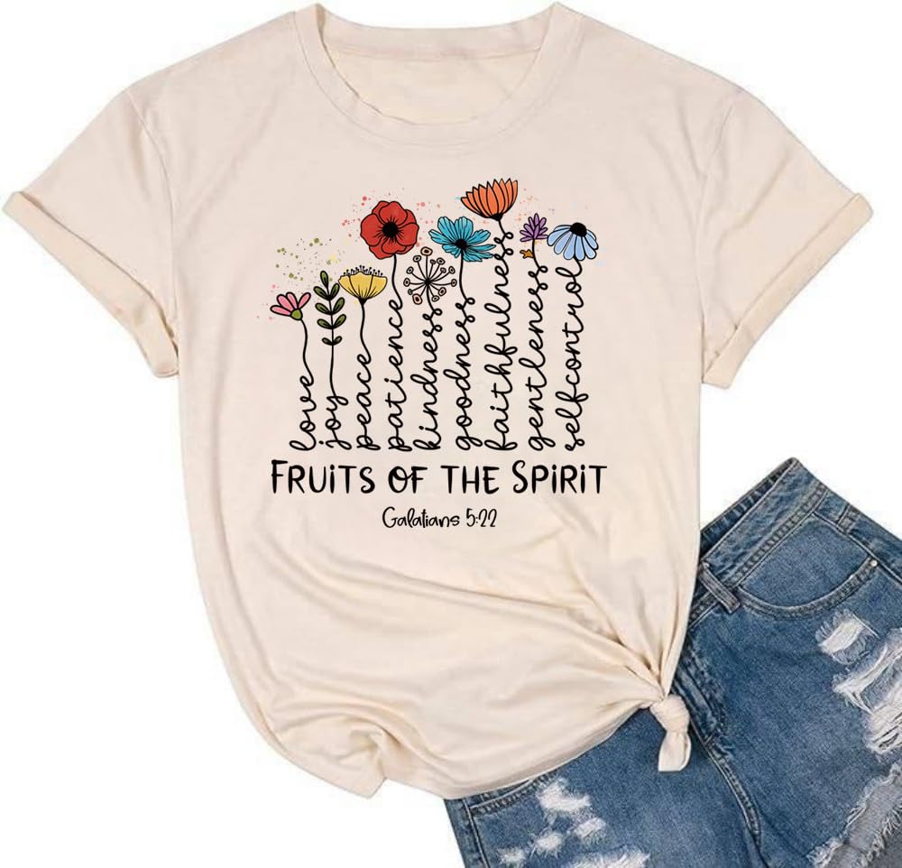 Boho Wildflower Tee with vintage wildflower and butterfly print