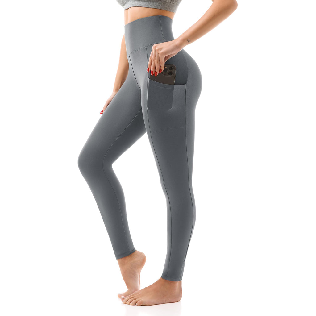 High-Waisted Leggings with Pockets
