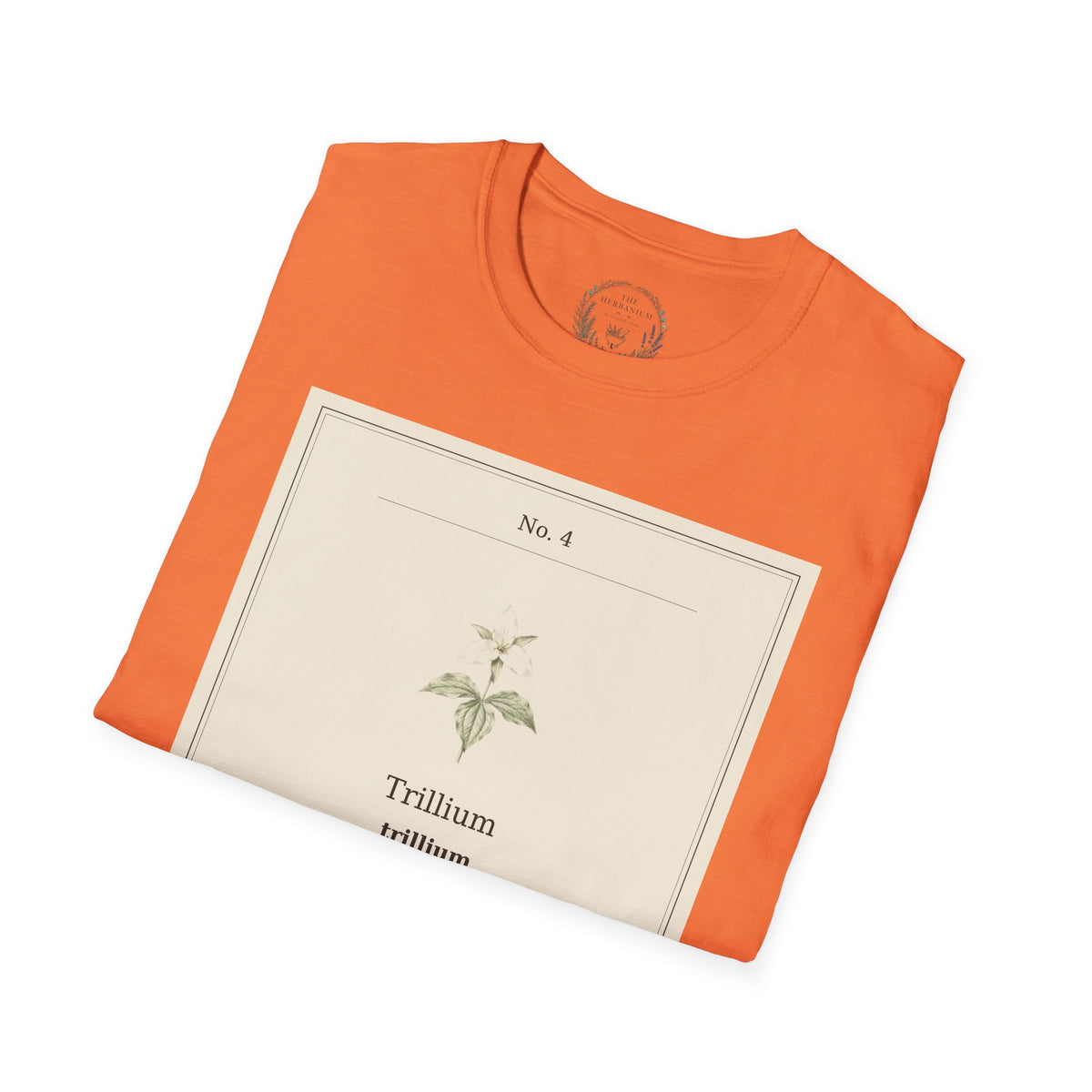 The Herbanium Tee - April Trillium