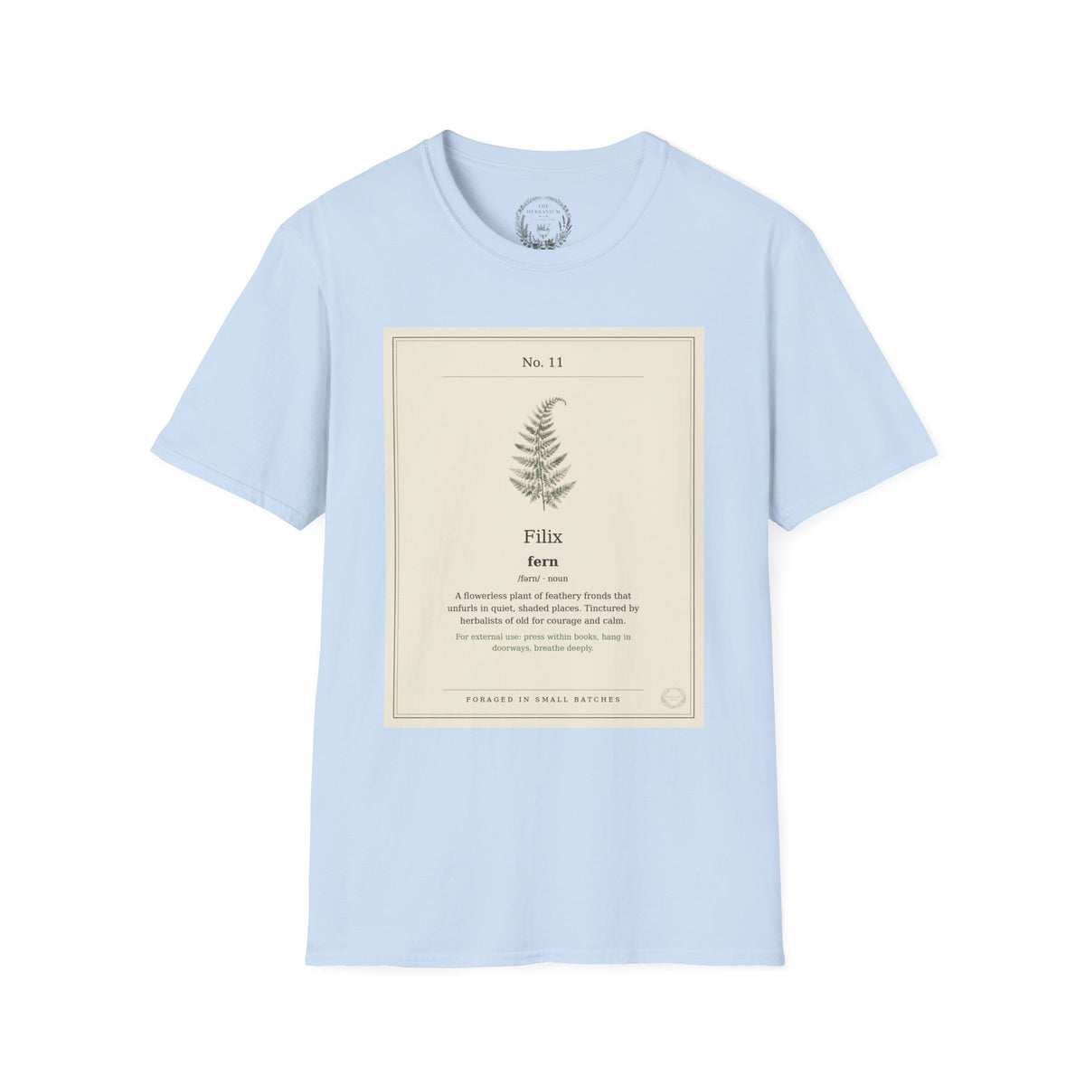 The Herbanium Tee - November Fern