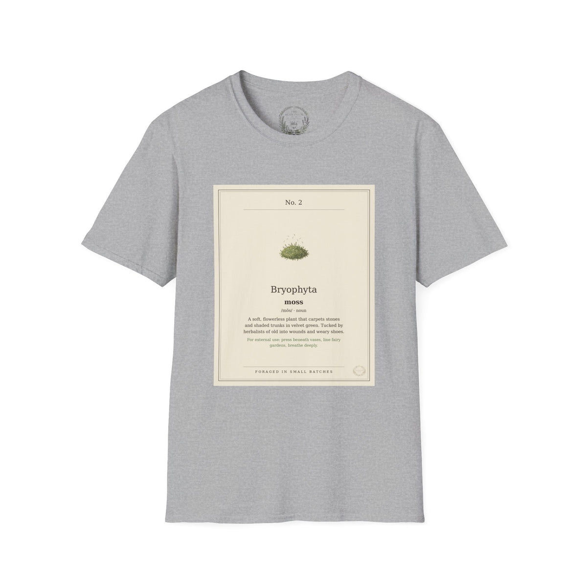 The Herbanium Tee - February Moss - product photo 4