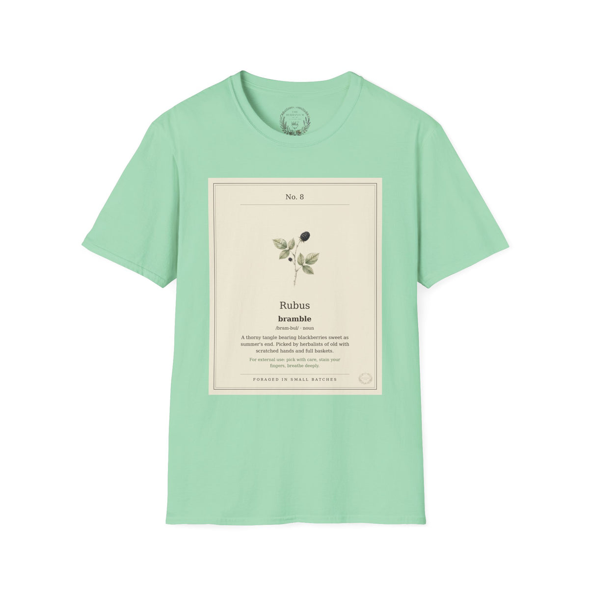 The Herbanium Tee - August Bramble - product photo 10