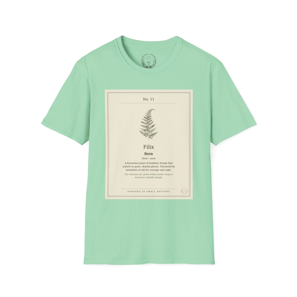 The Herbanium Tee - November Fern - product photo 5