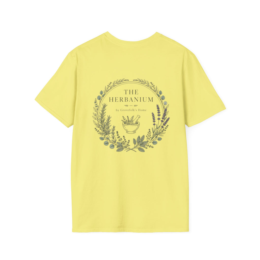 The Herbanium Tee - January Lichen