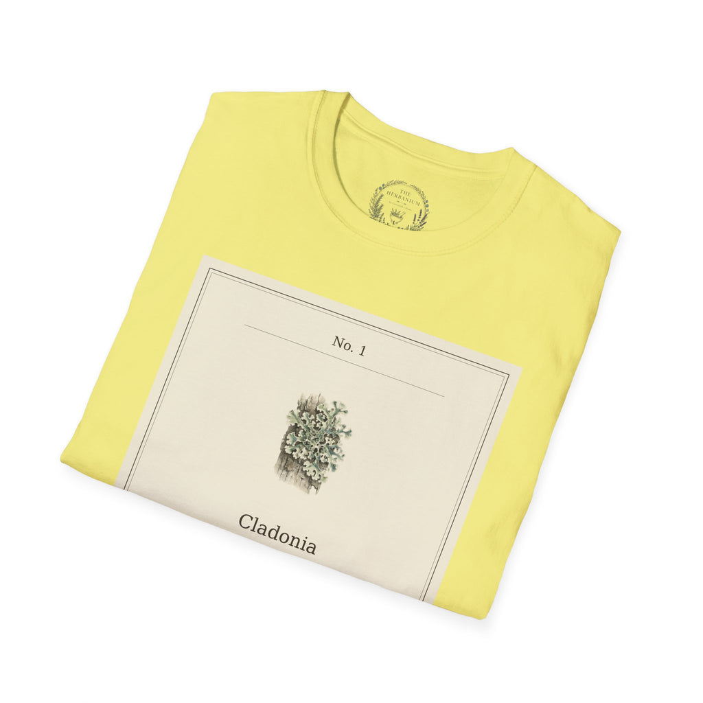 The Herbanium Tee - January Lichen