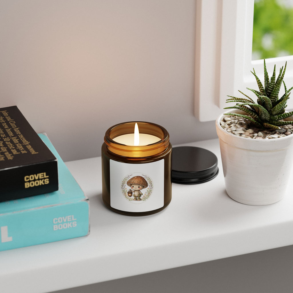 Amber Jar Soy Candle - product photo 5