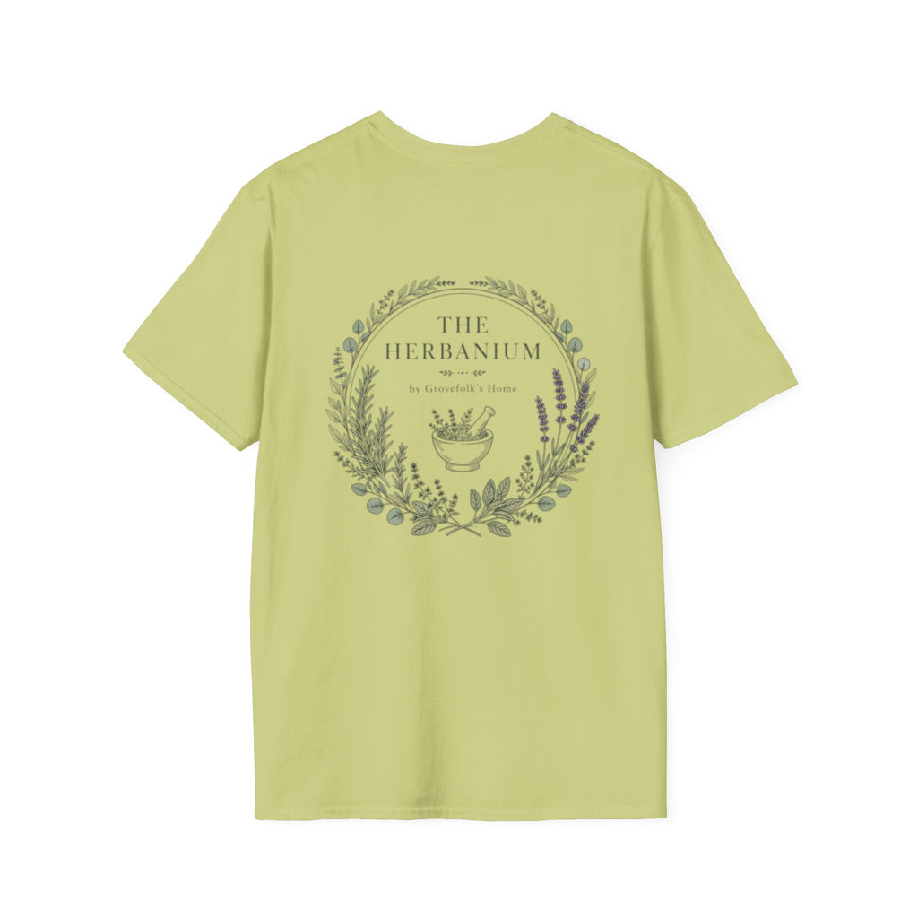 The Herbanium Tee - January Lichen