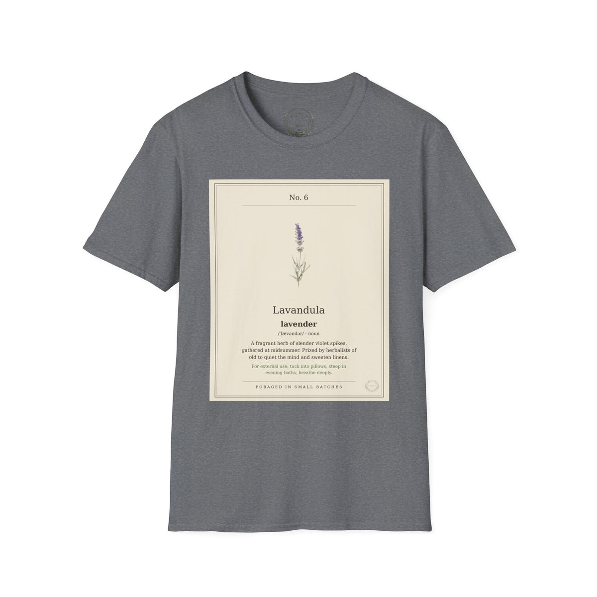 The Herbanium Tee - June Lavender - product photo 10