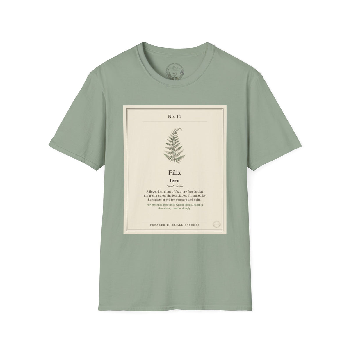 The Herbanium Tee - November Fern - product photo 3