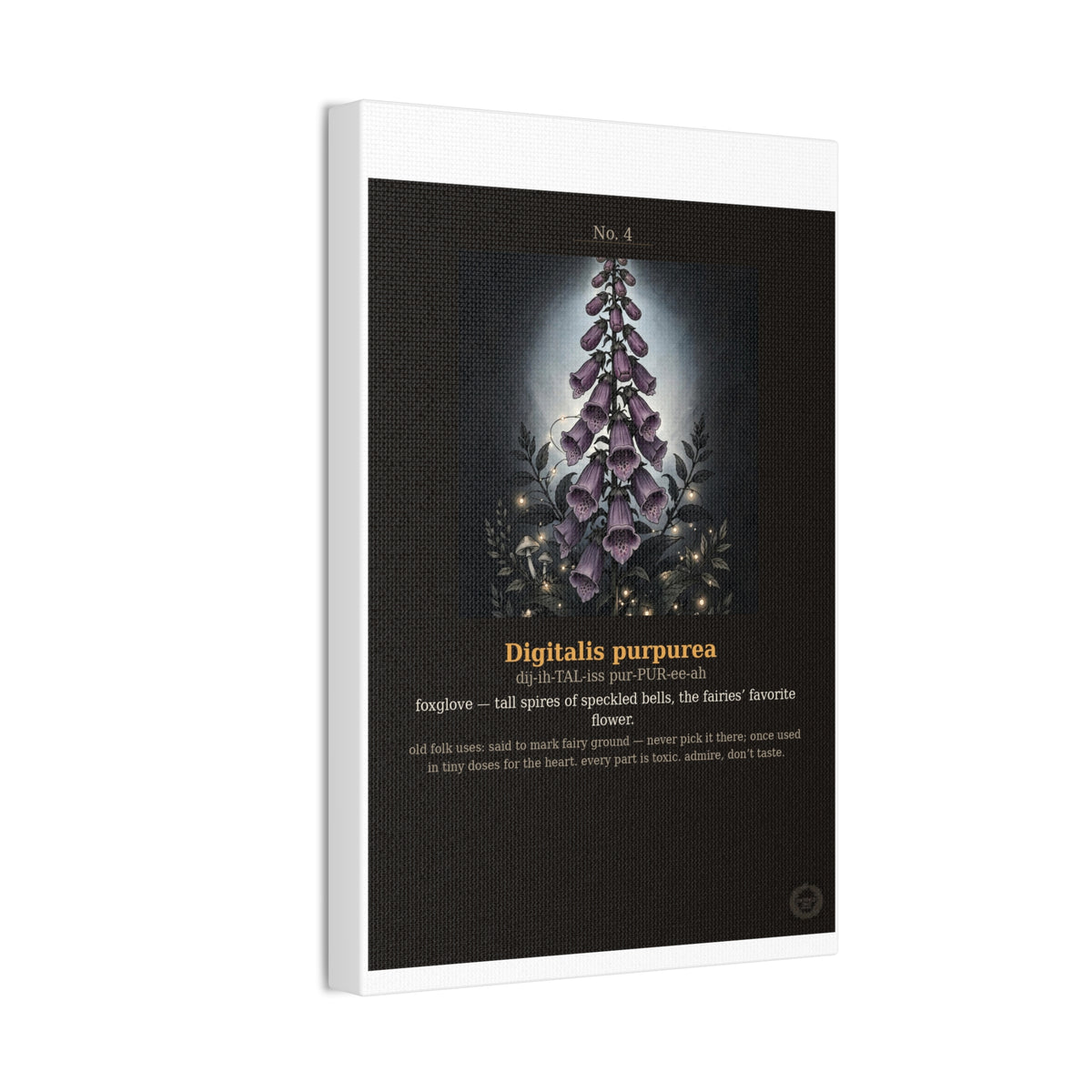 Apothecary of Thorns Canvas - Foxglove No. 4 - product photo 9