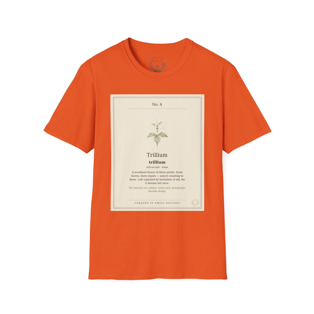The Herbanium Tee - April Trillium - product photo 6