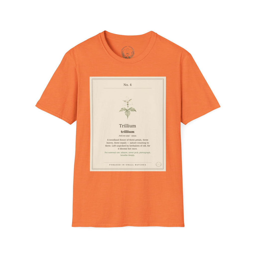 The Herbanium Tee - April Trillium - product photo 2