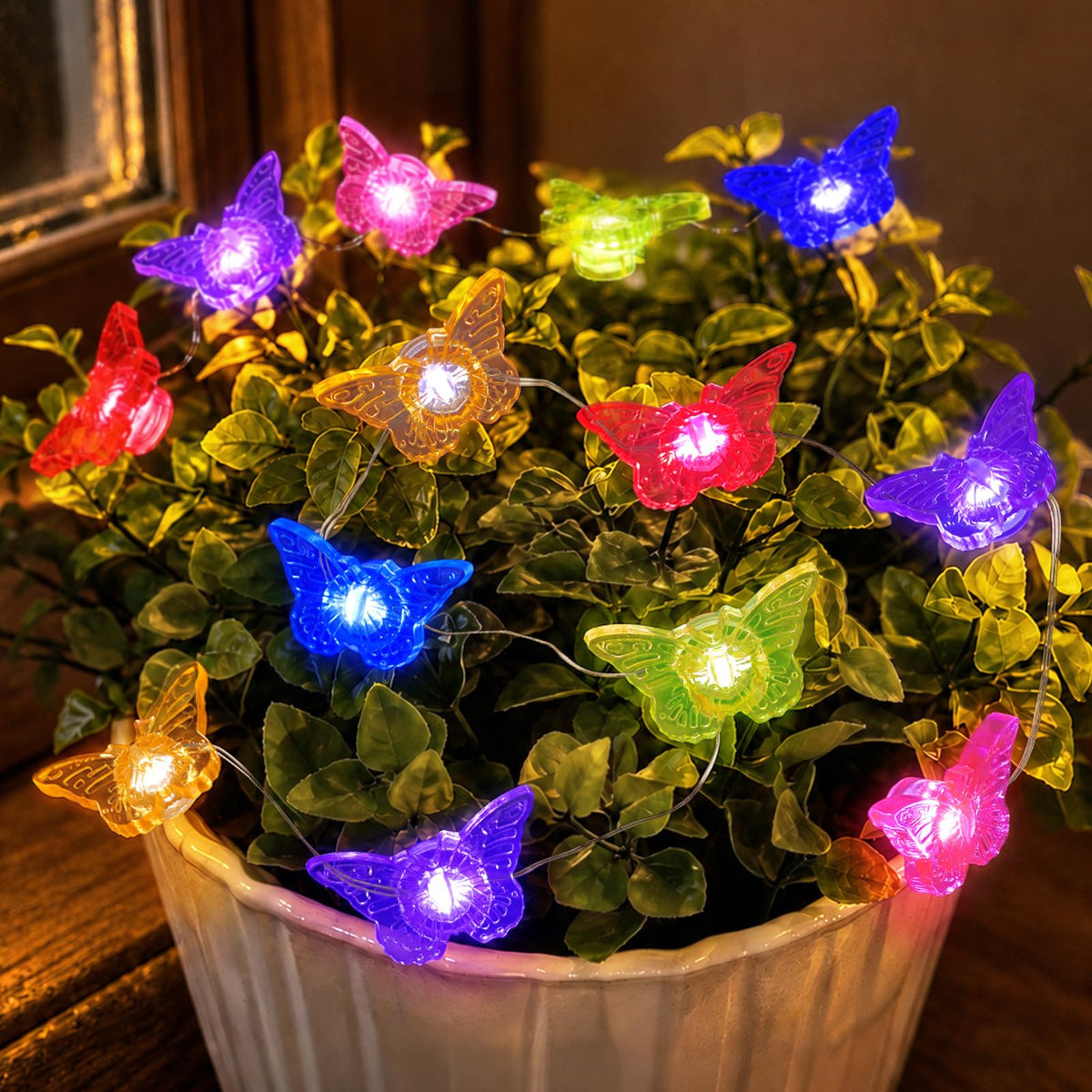Mushroom Fairy Lights - 10ft 30 LED - product photo 3