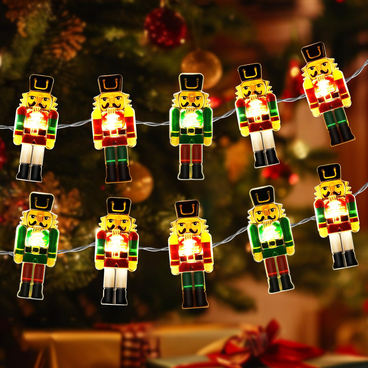 Mushroom Fairy Lights - 10ft 30 LED - product photo 5