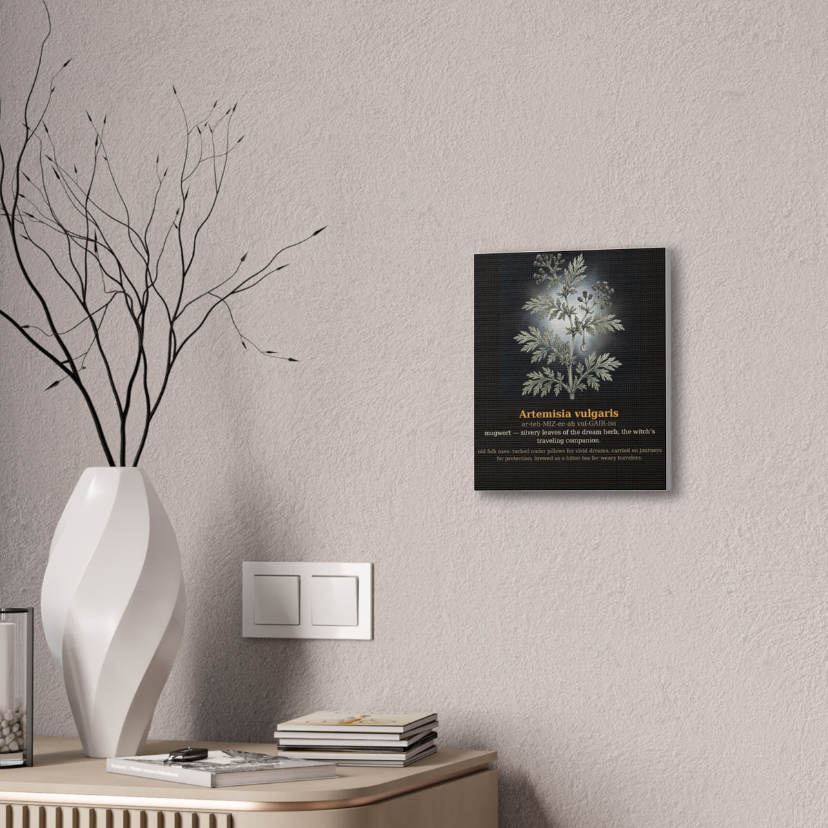 Apothecary of Thorns Canvas - Mugwort No. 7