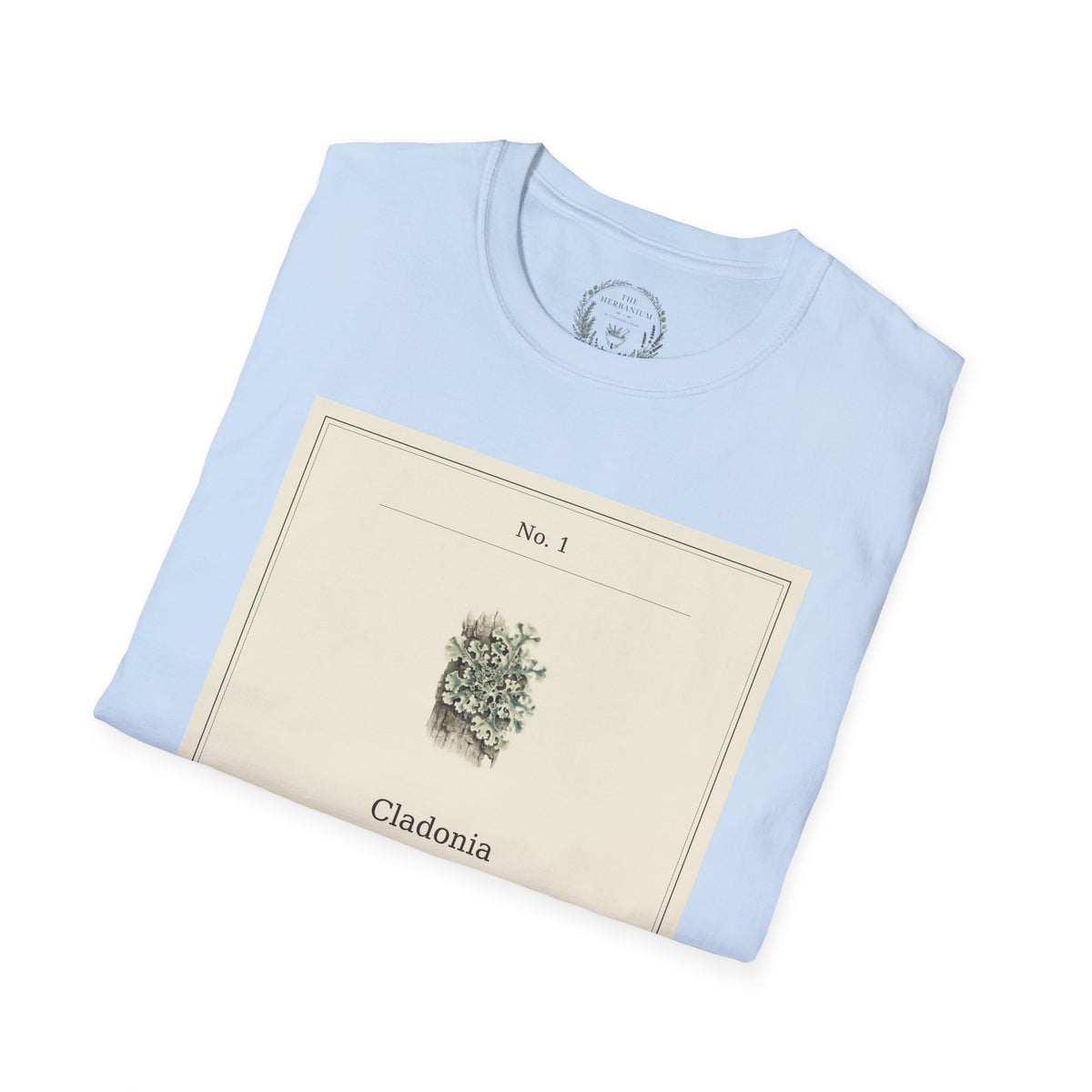 The Herbanium Tee - January Lichen