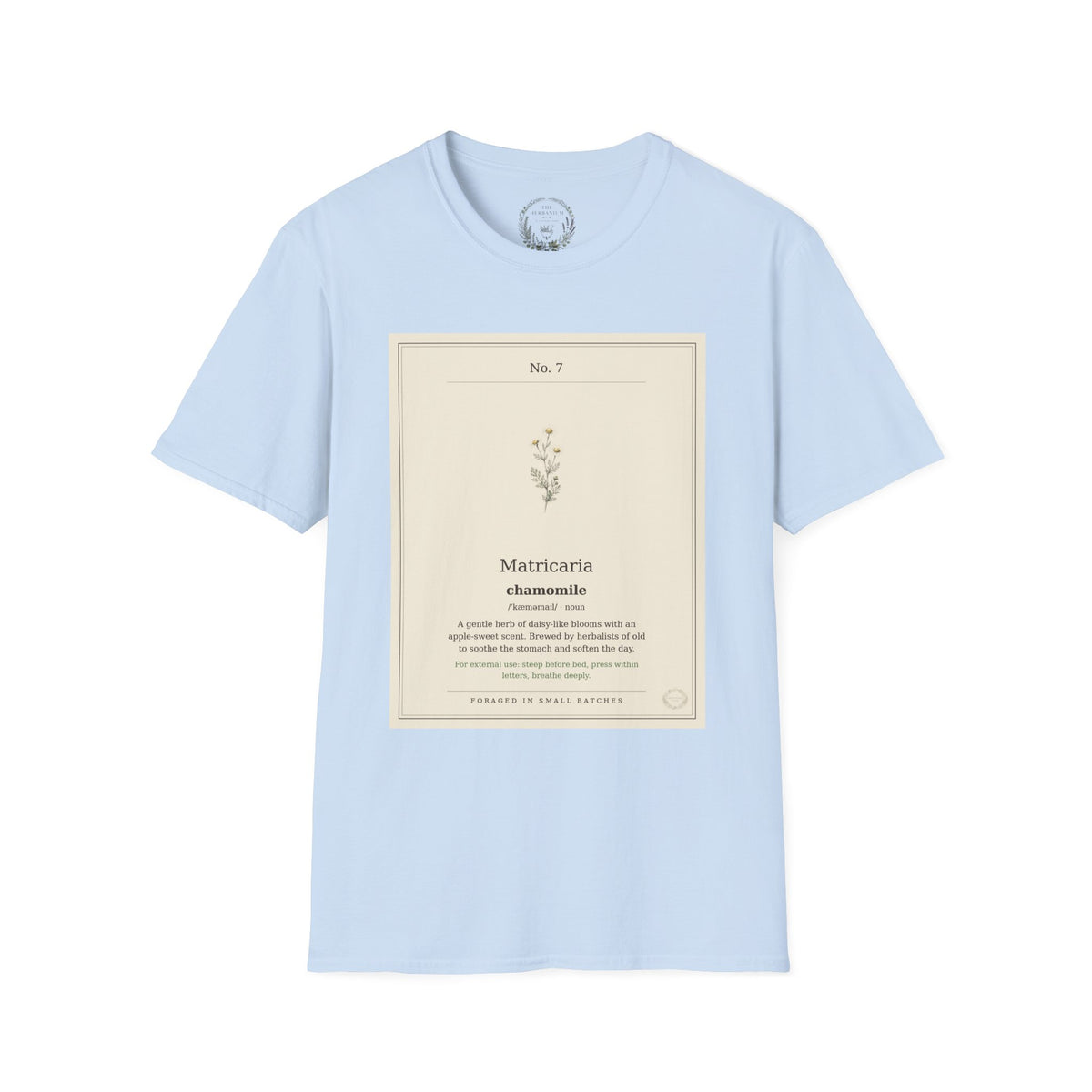 The Herbanium Tee - July Chamomile
