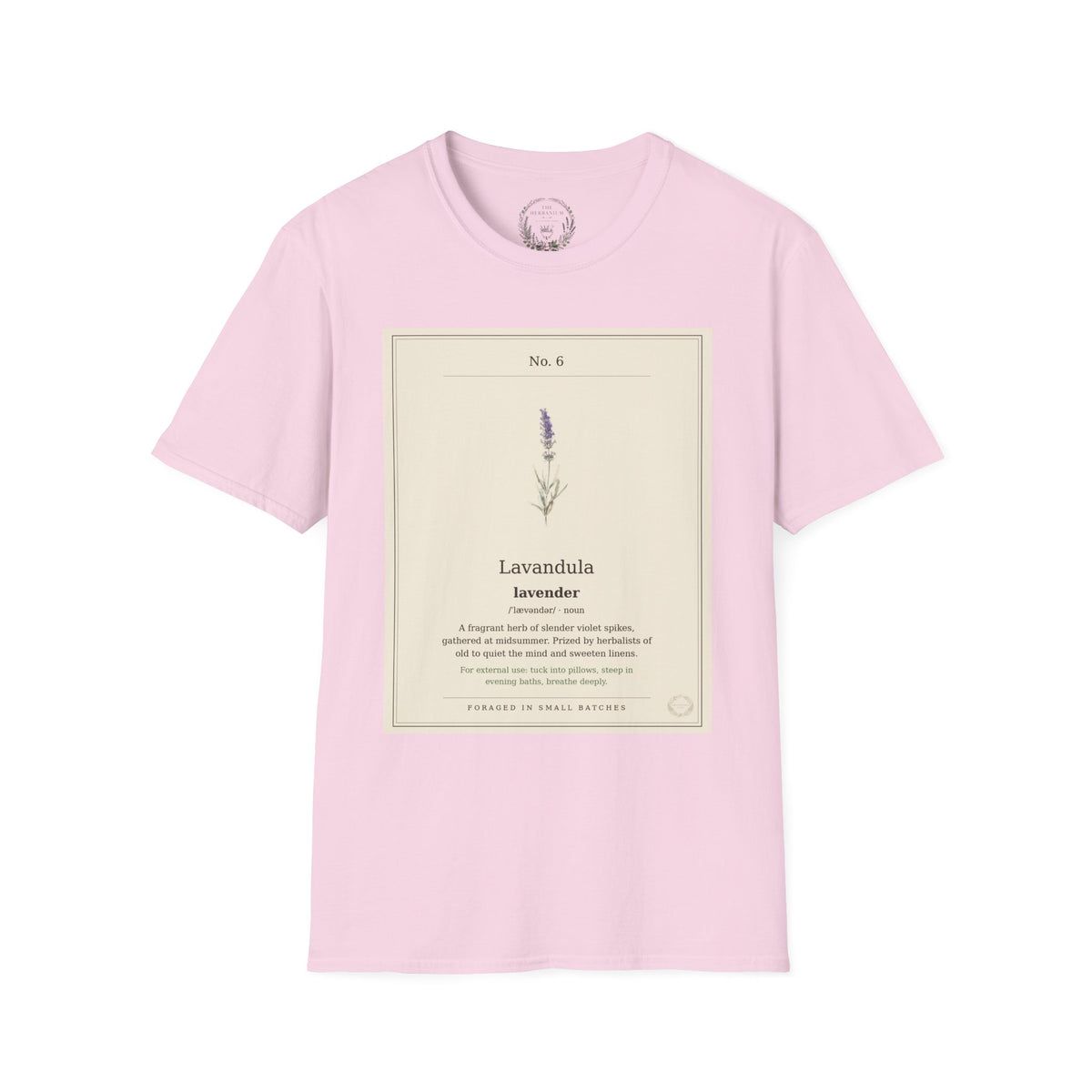 The Herbanium Tee - June Lavender