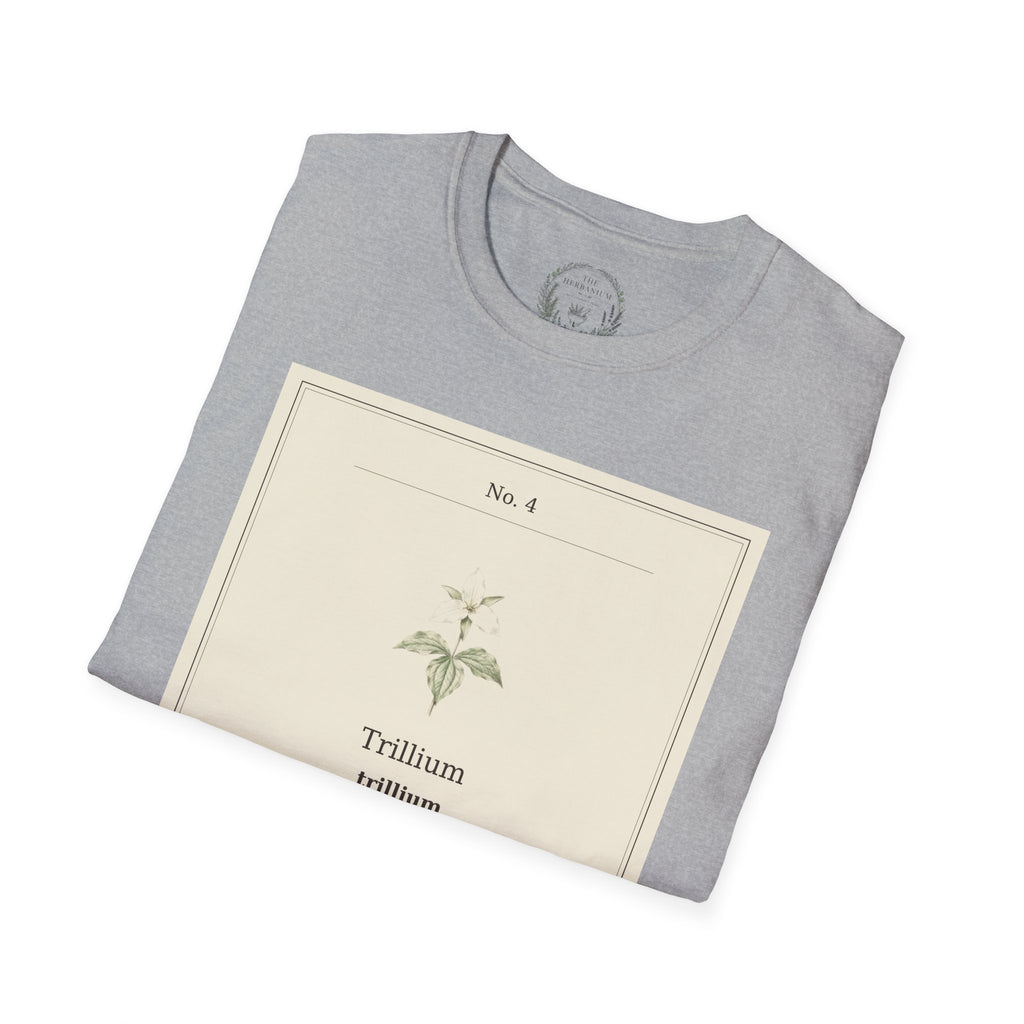 The Herbanium Tee - April Trillium