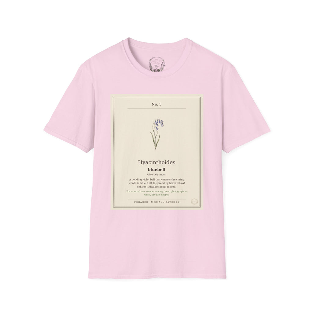 The Herbanium Tee - May Bluebell