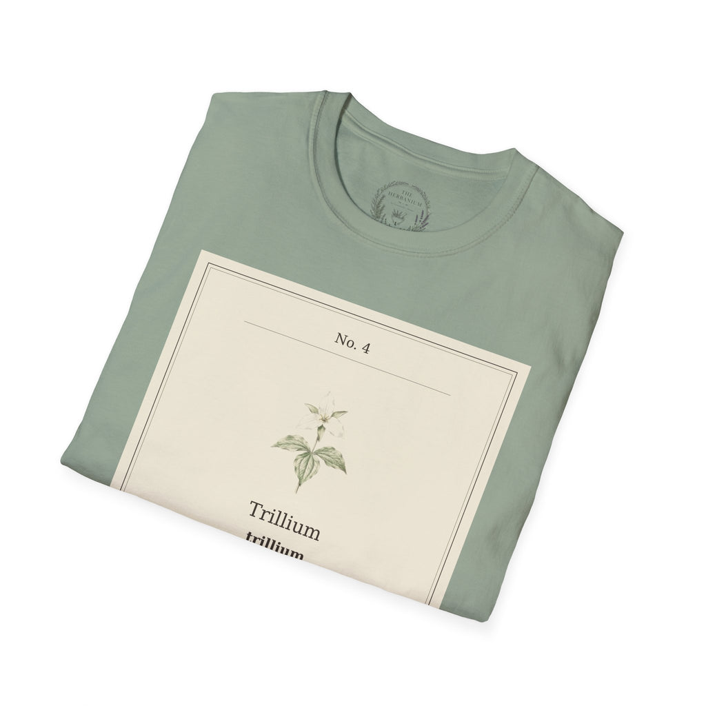 The Herbanium Tee - April Trillium