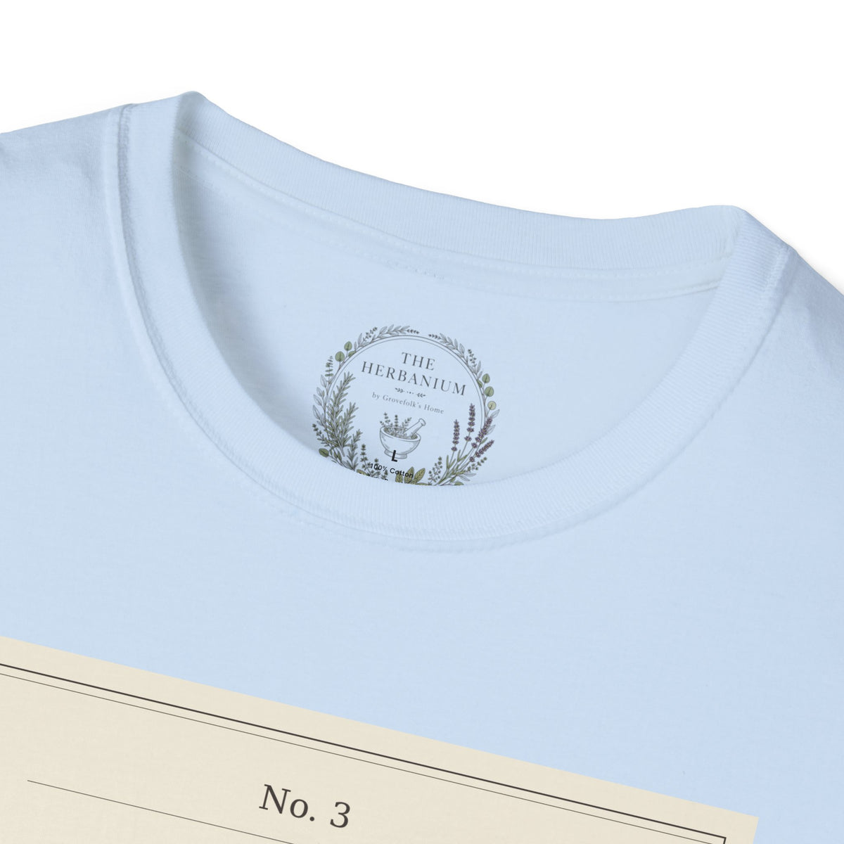 The Herbanium Tee - March Wild Violet