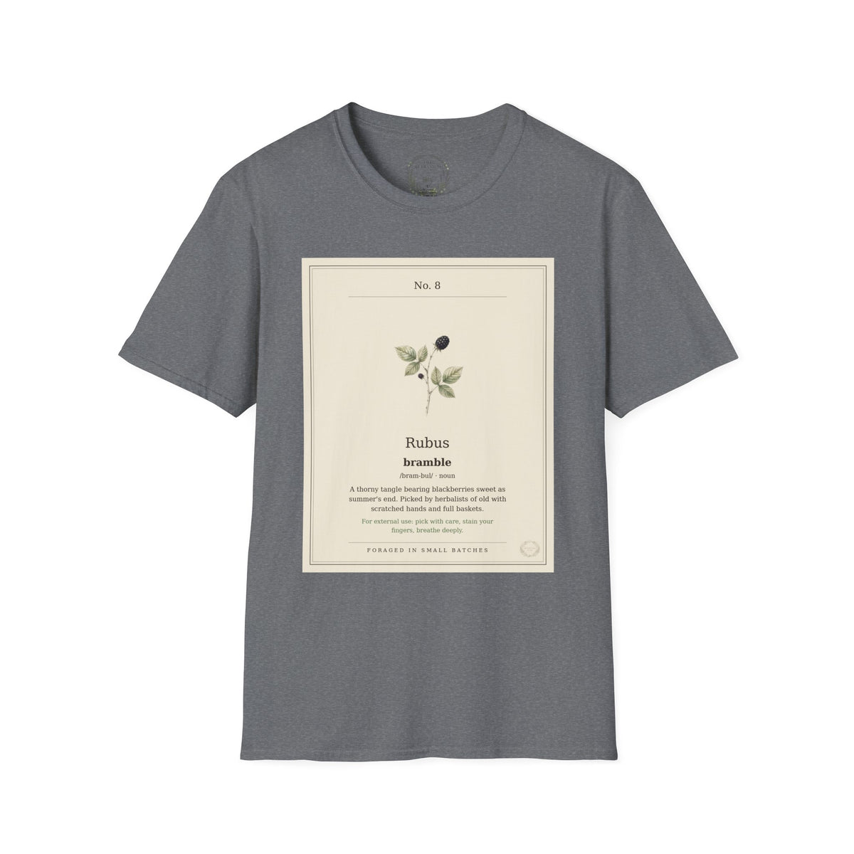 The Herbanium Tee - August Bramble
